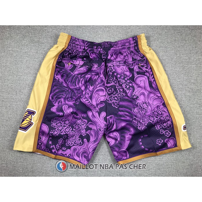Short Los Angeles Lakers Special Year of The Tiger Volet